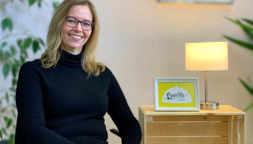 Willkommen beim ersten Chef-Storytelling Blog Österreichs! Heute bei "Erleuchtend erzählt" im Interview - Eva Eggeling.